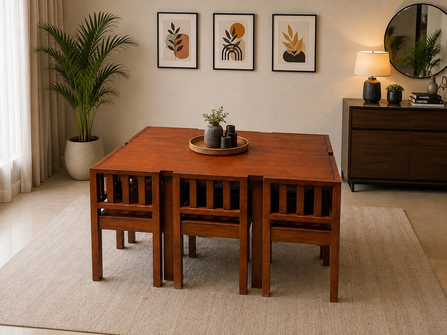 COMPACT SPACE SAVER DINNING